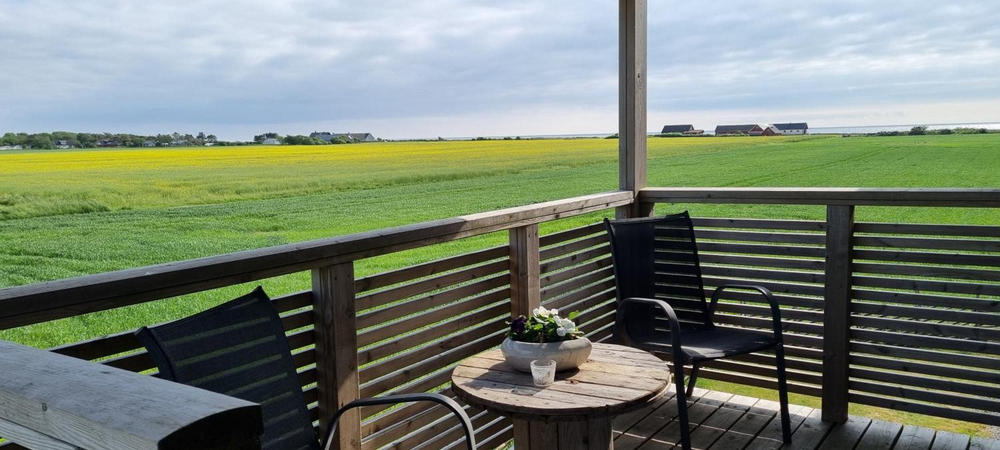 Sommarboende Med Havsutsikt Glommen Экстерьер фото